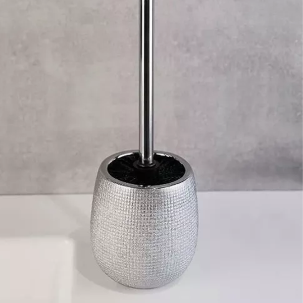 Perie WC Axentia 129123  Metal / De podea photo 2