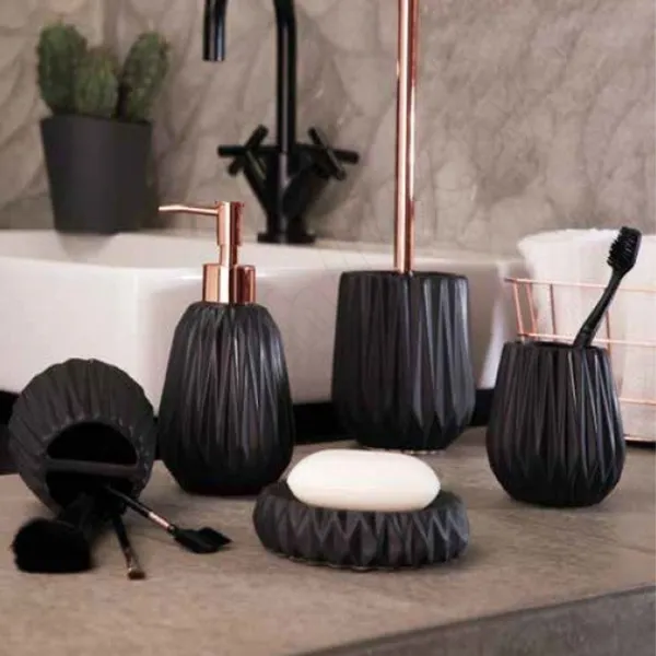 Perie WC Axentia 128185  Ceramică / De podea photo 2