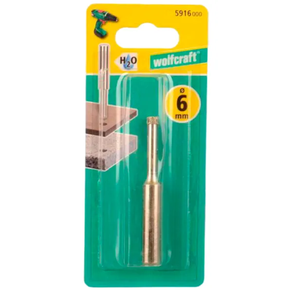 Carotă Wolfcraft 5916000 Diamant / M14 photo 3