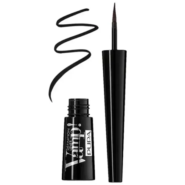 Подводка для глаз Pupa VAMP! DEFINITION LINER 2.5 мл / Черный photo 2 Подводка для глаз Pupa VAMP! DEFINITION LINER 2.5 мл / Черный photo 2