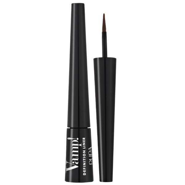 Подводка для глаз Pupa VAMP! DEFINITION LINER 2.5 мл / Коричневый photo 1 Подводка для глаз Pupa VAMP! DEFINITION LINER 2.5 мл / Коричневый photo 1