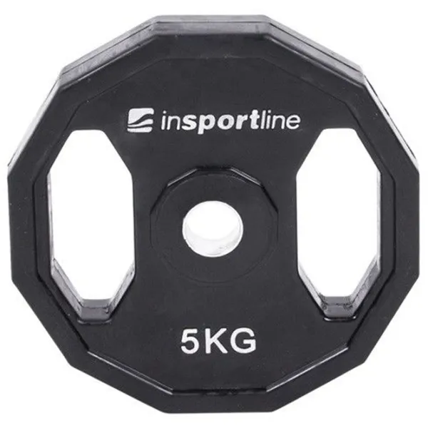 Диск для гантели Insportline Ruberton  5 кг photo 1 Диск для гантели Insportline Ruberton  5 кг photo 1