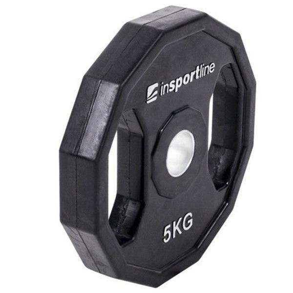 Диск для гантели Insportline Ruberton  5 кг photo 2 Диск для гантели Insportline Ruberton  5 кг photo 2