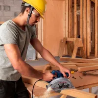 Fierăstrău circular Bosch GKS 140 184 mm / Blue photo 4