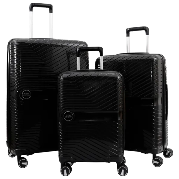 Чемодан CCS 5239 Set 105л/ Черный photo 1