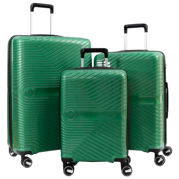 Чемодан CCS 5239 Set 105л/ Metalic Зеленый photo 1 Чемодан CCS 5239 Set 105л/ Metalic Зеленый photo 1