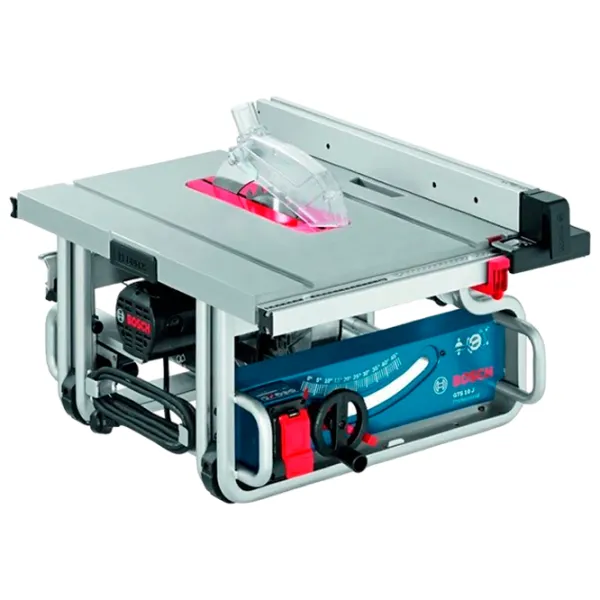 Fierăstrău circular Bosch GTS 10 J 254 mm / Blue photo 2