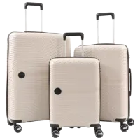 Valiză CCS 5239 Set 105l/ Anthracite White