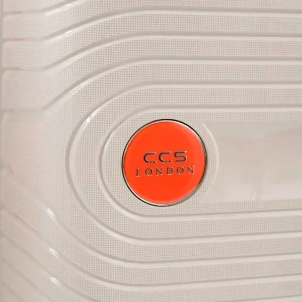 Чемодан CCS 5239 Set 105л/ Оранжевый Белый photo 8