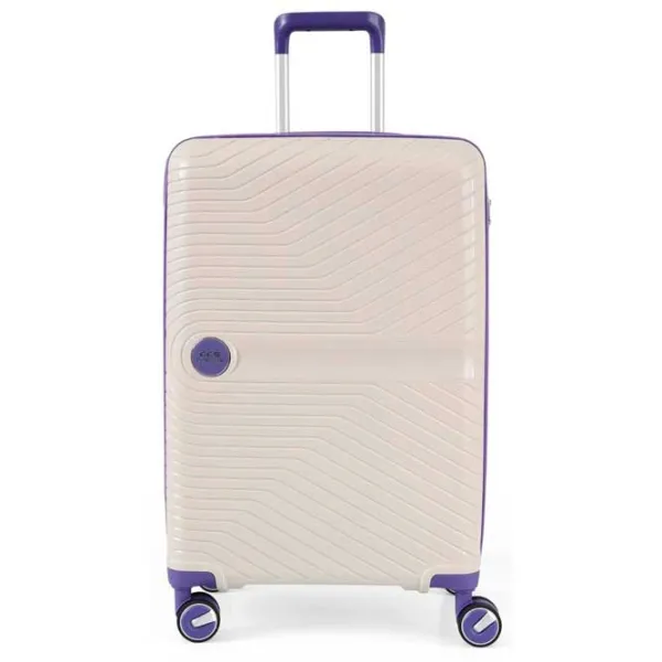 Чемодан CCS 5239 Set 105 л/ Purple Белый photo 2