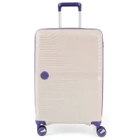 Valiză CCS 5239 Set 105 l/ Purple White photo 2