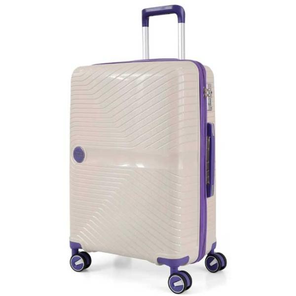 Чемодан CCS 5239 Set 105 л/ Purple Белый photo 3