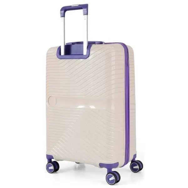 Чемодан CCS 5239 Set 105 л/ Purple Белый photo 4
