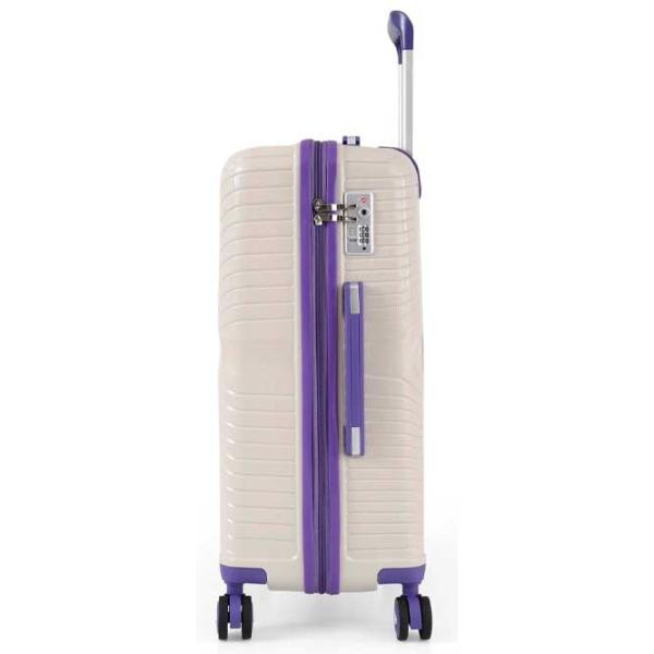 Чемодан CCS 5239 Set 105 л/ Purple Белый photo 5