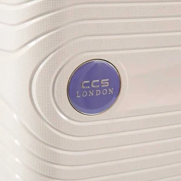 Чемодан CCS 5239 Set 105 л/ Purple Белый photo 6