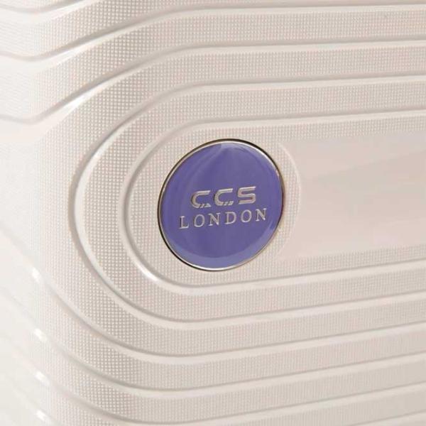 Чемодан CCS 5239 Set 105 л/ Purple Белый photo 6