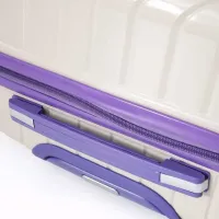 Valiză CCS 5239 Set 105 l/ Purple White photo 7