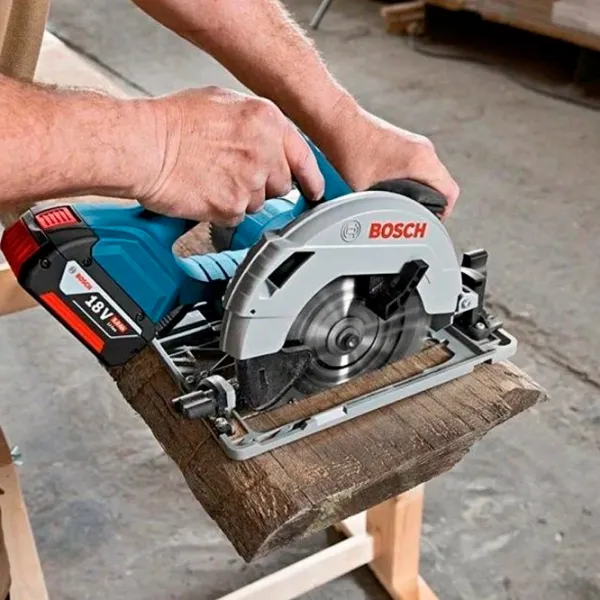 Fierăstrău circular Bosch GKS 18 165 mm / Blue photo 4