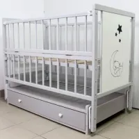 Детская кровать Kuzea Медведь 0 месяцев - 5 лет / Серый