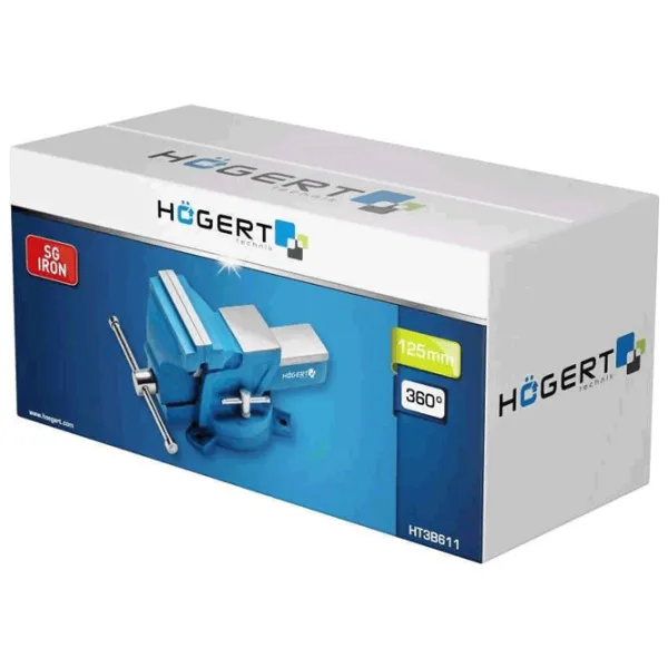 Тиски Hoegert HT3B612 150 мм photo 2