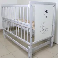 Детская кровать Kuzea Медведь 0 месяцев - 5 лет / Серый