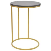 Măsuță pentru laptop Deco Notebook Rondo Golden / PAL