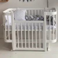 Детская кровать Kuzya Miya 0 месяцев - 3 года / Белый