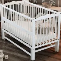 Детская кровать Kuzya Anghelina 2 0 месяцев - 5 лет / Белый