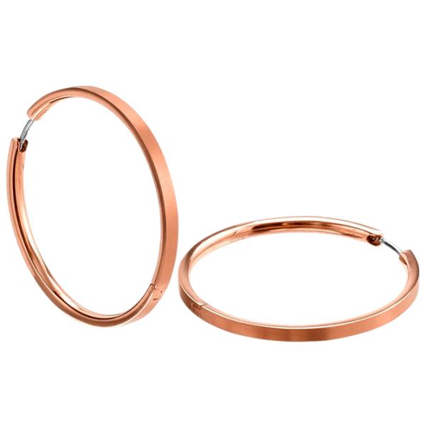 Cercei pentru femei Boccia 0508-10 Titan / Rose Gold photo 1