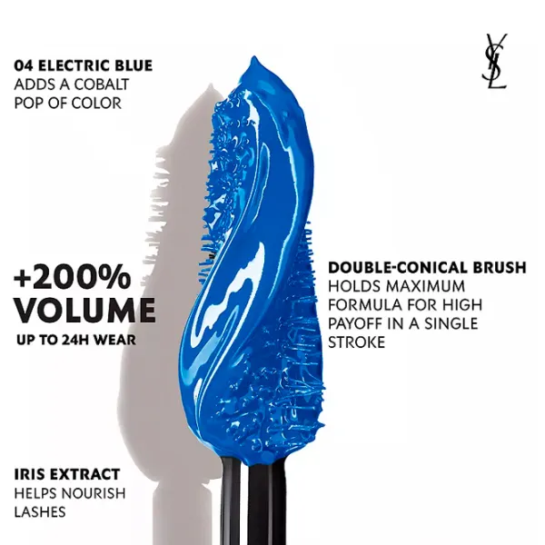 Тушь для ресниц Yves Saint Laurent MASCARA LASH 8 мл / Синий photo 2 Тушь для ресниц Yves Saint Laurent MASCARA LASH 8 мл / Синий photo 2