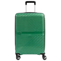 Valiză CCS 5239 105l/ Metalic Green