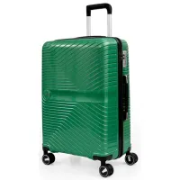 Valiză CCS 5239 105l/ Metalic Green photo 2