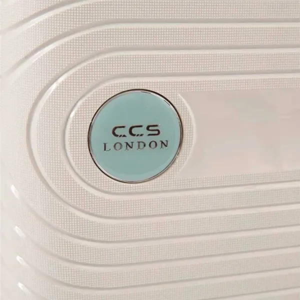 Valiză CCS 5239 105l/ Blue White photo 5