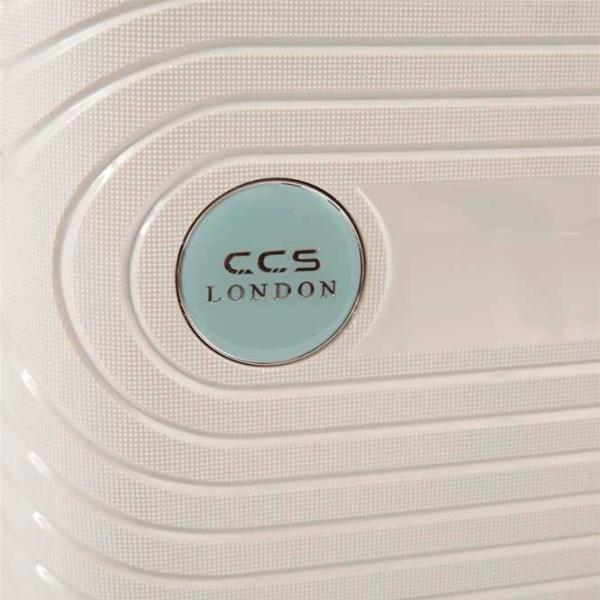 Valiză CCS 5239 105l/ Blue White photo 5