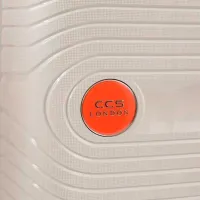 Valiză CCS 5239 105l/ Orange White photo 5