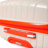 Valiză CCS 5239 105l/ Orange White photo 7