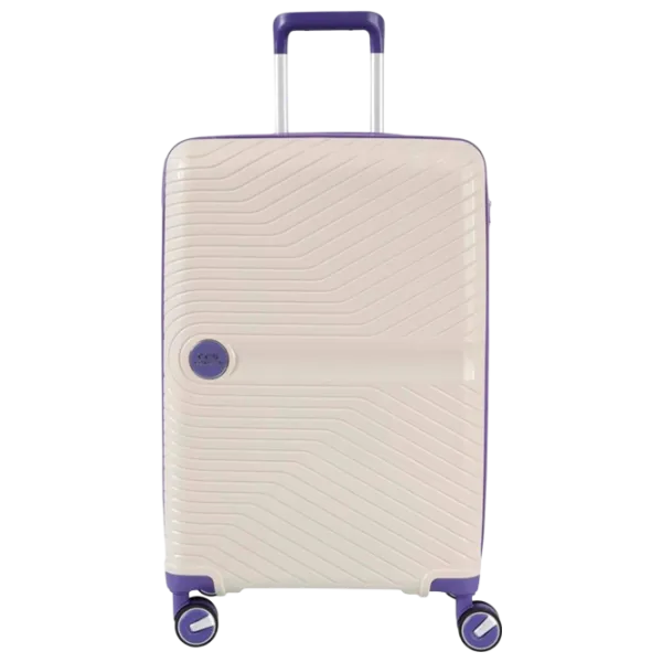 Valiză CCS 5239 105l/ Purple White photo 1 Valiză CCS 5239 105l/ Purple White photo 1