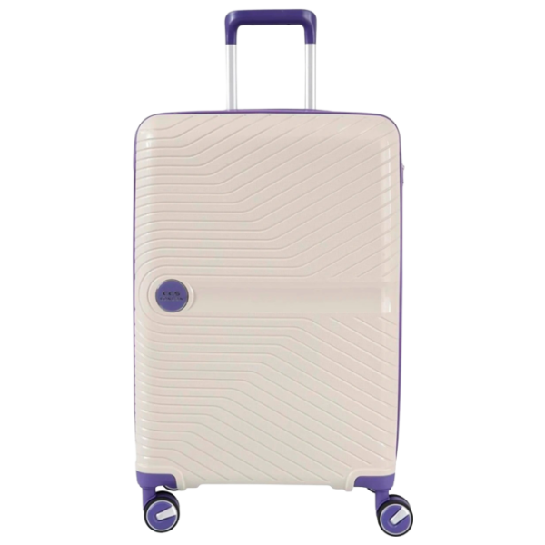 Valiză CCS 5239 105l/ Purple White photo 1 Valiză CCS 5239 105l/ Purple White photo 1