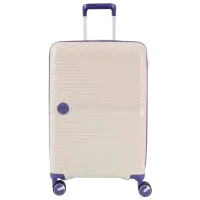 Valiză CCS 5239 105l/ Purple White