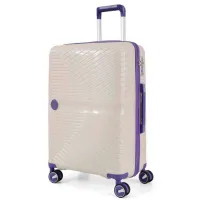 Valiză CCS 5239 105l/ Purple White photo 2