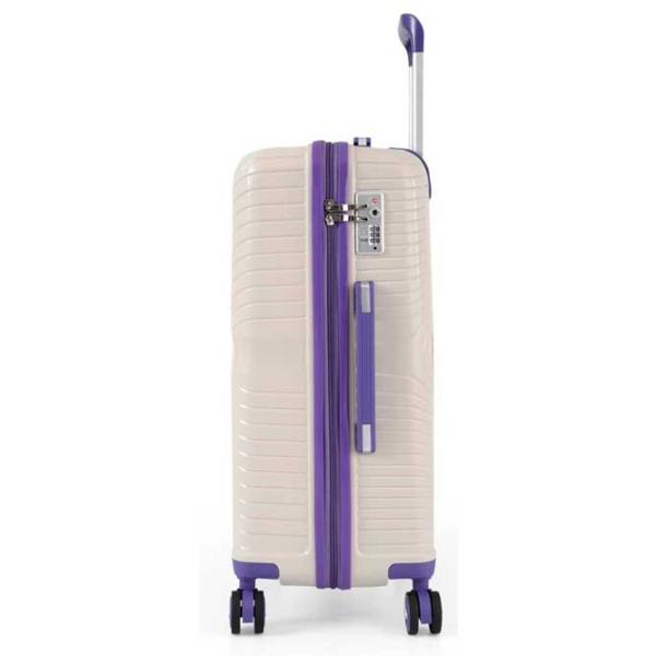 Valiză CCS 5239 105l/ Purple White photo 4 Valiză CCS 5239 105l/ Purple White photo 4