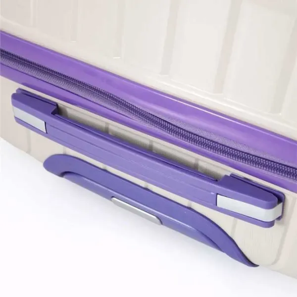 Valiză CCS 5239 105l/ Purple White photo 6 Valiză CCS 5239 105l/ Purple White photo 6