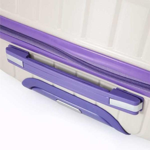 Valiză CCS 5239 105l/ Purple White photo 6 Valiză CCS 5239 105l/ Purple White photo 6