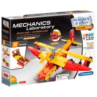 Конструктор Clementoni Seaplane + Hydroplane Самолёт/ Желтый