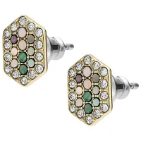 Серьги для женщин FOSSIL JF03859710 Нержавеющая сталь / Золото