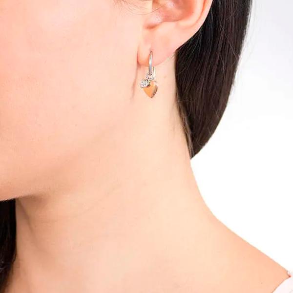 Cercei pentru femei FOSSIL JF02852998 Oțel inoxidabil / Rose Gold photo 2 Cercei pentru femei FOSSIL JF02852998 Oțel inoxidabil / Rose Gold photo 2