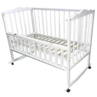 Детская кровать Kuzya Olenika 0 месяцев - 3 года / Белый