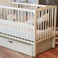 Детская кровать Kuzya Anghelina 0 месяцев - 5 лет / Слоновая кость