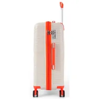 Valiză CCS 5239 62 l/ Orange White photo 2