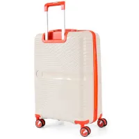 Valiză CCS 5239 62 l/ Orange White photo 4